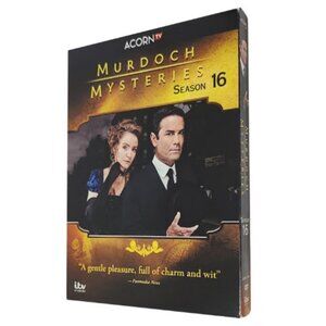 Murdoch Mysteries Complete Season 16 DVD Sealed New